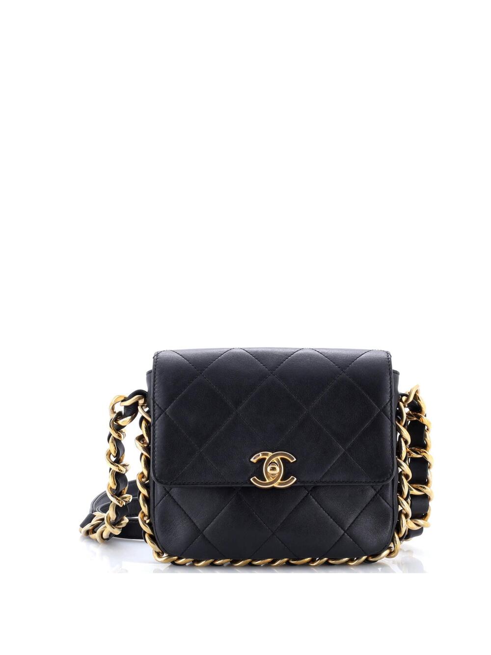 Chanel Framing Chain Flap Bag Quilted #240077C45B